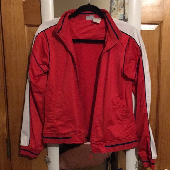 Red track jacket - Picture 2 of 3